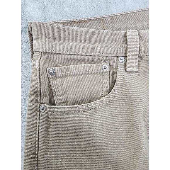 Vintage Levi's 501 XX Button Fly Denim Jeans Size W36 L30 Tan Straight Cotton - Picture 2 of 15